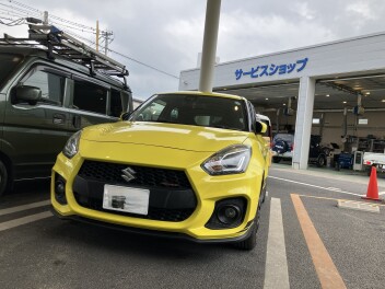 ☆スイフトスポーツを納車させていただきました☆